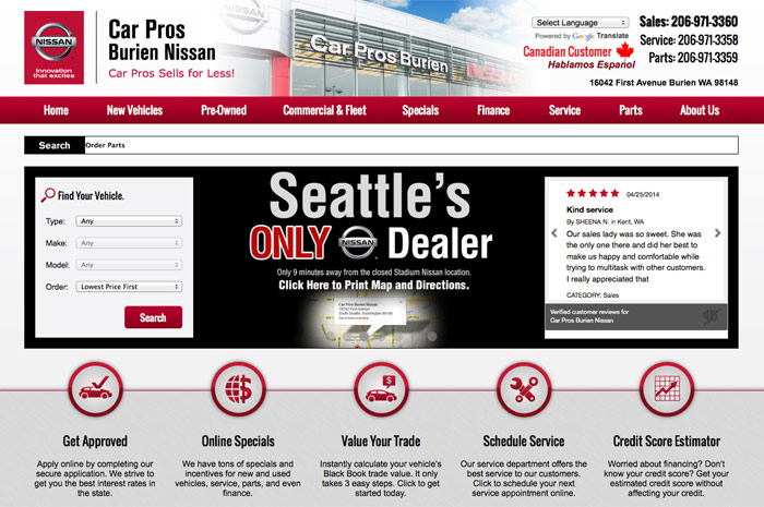 Nissan dealer website guidelines #8