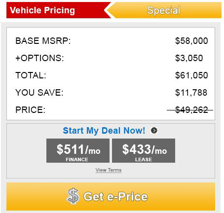 Vehicle Pricing